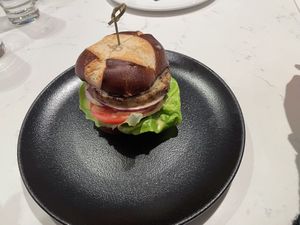 Hambúrguer PS  at P.S. Kitchen in New York City