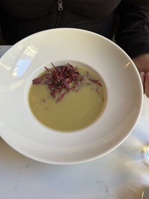 Colombian Potato Soup  at P.S. Kitchen in New York City