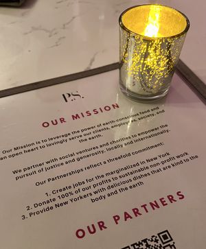 Mission   at P.S. Kitchen in New York City