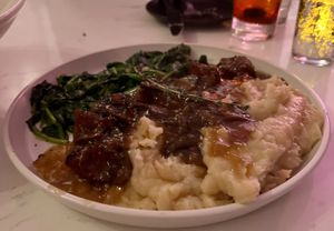 Seitan Marsala  at P.S. Kitchen in New York City