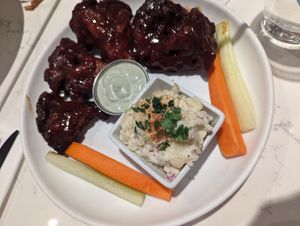 Maitake wings - 8/10 at P.S. Kitchen in New York City