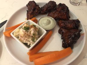 Maitake wings  at P.S. Kitchen in New York City