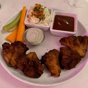 Maitake wings  at P.S. Kitchen in New York City