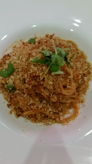 spagettini  at P.S. Kitchen in New York City