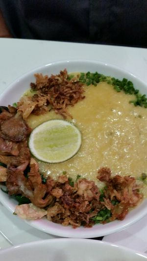 ginger Rice congee at P.S. Kitchen in New York City