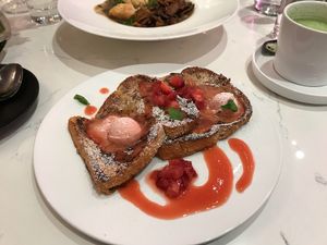 French toast at P.S. Kitchen in New York City