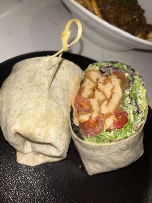 Caesar chicken wrap    at P.S. Kitchen in New York City
