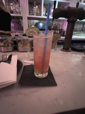 Bangkok hustle mocktail   at P.S. Kitchen in New York City