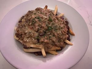 Chili Cheese Fries  at P.S. Kitchen in New York City