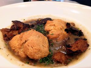 Biscuits and Gravy at P.S. Kitchen in New York City