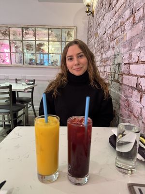 Cocktail and mocktail  at P.S. Kitchen in New York City