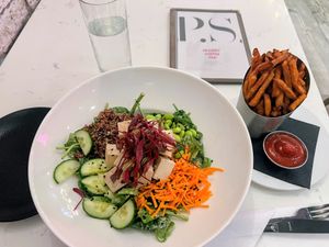   at P.S. Kitchen in New York City