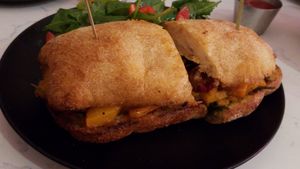 Maple sandwich at P.S. Kitchen in New York City