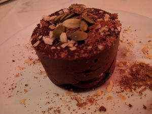 Cacao Mousse Pie at P.S. Kitchen in New York City