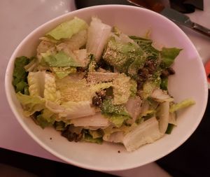 Cesar salad at P.S. Kitchen in New York City