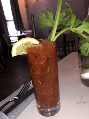 Delicious Bloody Mary at P.S. Kitchen in New York City