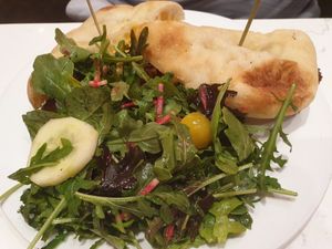 BBQ seitan at P.S. Kitchen in New York City