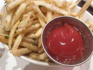 Truffle fries at P.S. Kitchen in New York City
