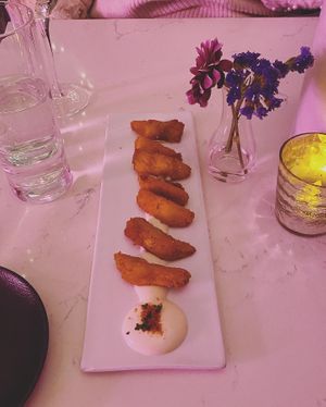 Artichoke dippers - these were awesome! at P.S. Kitchen in New York City