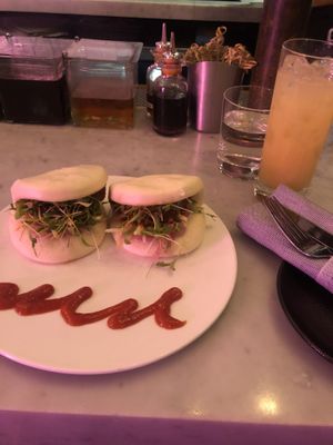 Bao buns at P.S. Kitchen in New York City