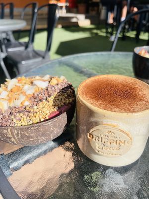 Acai Bowl + Coffee  at Dripping Bowl - Food Trailer in Wanaka