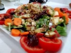 ensalada completa at El Secret in Falset