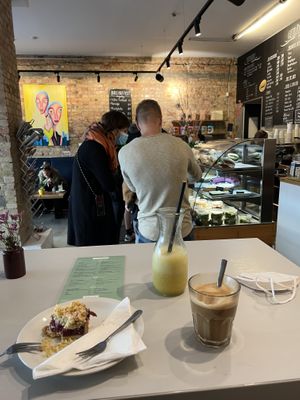 Cafe at Milch&Zucker in Berlin