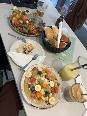 Our table at Milch&Zucker in Berlin