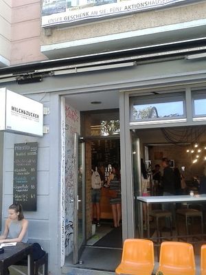 Exterior at Milch&Zucker in Berlin