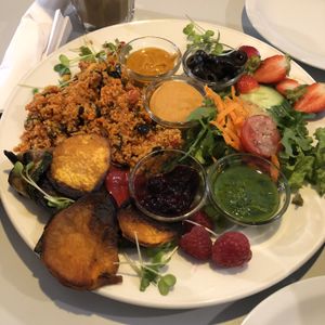 Vegan platter  at Milch&Zucker in Berlin