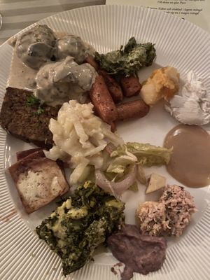 From the Christmas buffet  at Ulla Winbladh in Stockholm