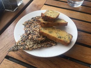 vegan & gluten free bread at Ulla Winbladh in Stockholm