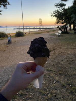   at Gelateria Eva in Zadar