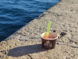  at Gelateria Eva in Zadar