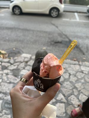   at Gelateria Eva in Zadar