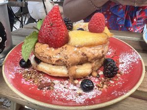 Vegan pancake   at Zenith in Porto