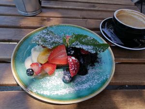 Banana bread at Zenith in Porto