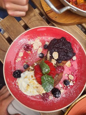 French toast at Zenith in Porto