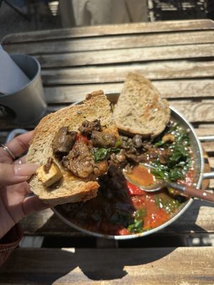 Vegan shashouka   at Zenith in Porto