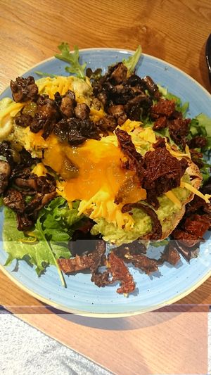 their vegan toast at Zenith in Porto