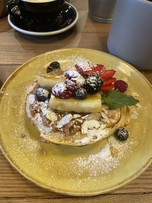 Vegan pancakes   at Zenith in Porto