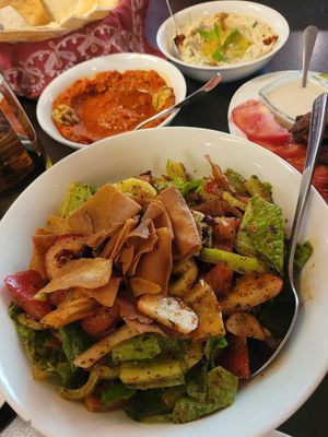 Fattoush-Salad 😍 at Taboule Lebanese Restaurant in Yerevan