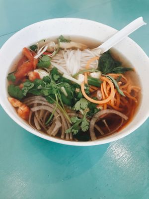 vegan pho at Bamboozle Channelside in Tampa
