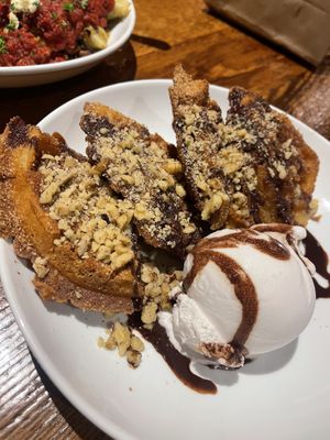 Churro waffle  at Seabirds Kitchen in Long Beach