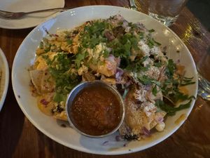 Jackfruit Nachos at Seabirds Kitchen in Long Beach