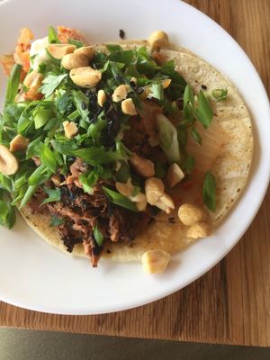 Kimchi Taco at Seabirds Kitchen in Long Beach