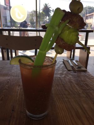 Birdy Mary aka Blood Mary  at Seabirds Kitchen in Long Beach