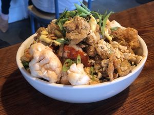 Bibimbap Bowl at Seabirds Kitchen in Long Beach