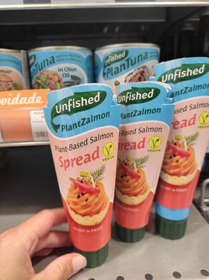 Salmon spread at Celeiro - Vasco da Gama in Lisbon