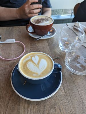 Top quality coffee  at Fig & Olive in Stranraer